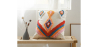 Buy Boho Bali Style Cushion - Cover and Filling Included - Tira Multicolour 60168 - in the EU