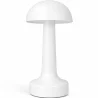 Buy Table Lamp USB Rechargeable LED - Modern Design - Warm Light - Touch Control - Herey White 60173