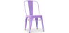 Buy Steel Dining Chair - Industrial Design - New Edition - Stylix Pastel purple 99932871 - in the EU