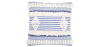 Buy Boho Bali Style Cushion - Cover and Filling Included - Litha Blue 60187 - in the EU