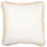 Buy Square Viscose Cushion, cover + filling - Anja Cream 60203