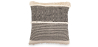 Buy Square Cotton Cushion in Boho Bali Style, cover + filling - Oray Multicolour 60208 - in the EU