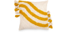 Buy Boho Bali Style Cushion - Cover and Filling Included - Karie Yellow 60211 - in the EU