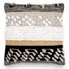 Buy Square Cotton Cushion in Boho Bali Style, cover + filling - Clarissa Multicolour 60215