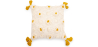 Buy Boho Bali Style Cushion - Cover and Filling Included - Isla Yellow 60222 - in the EU
