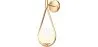 Gold Wall Lamp - Globe - Tear image 9