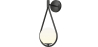 Buy Black Wall Lamp - Globe Shade - Tear Black 60240 - in the EU