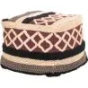 Buy Pouffe Boho , Square in Cotton - Lonbay Bali Multicolour 60244