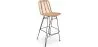 Rattan Bar Stool - Boho Bali Style - Tray image 9