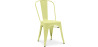 Buy Dining Chair - Industrial Design - Steel - Matt - New Edition -Stylix Pastel yellow 60147 - prices
