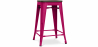 Buy Stylix Stool wooden - Metal - 60cm  Fuchsia 99958354 home delivery