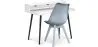 Wooden Desk Set - Scandinavian Design - Thora + Dining Chair - Scandinavian Design - Denisse image 9