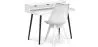 Wooden Desk Set - Scandinavian Design - Thora + Dining Chair - Scandinavian Design - Denisse image 9