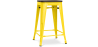 Buy Stylix Stool wooden - Metal - 60cm - New Edition Yellow 60327 - in the EU
