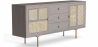 Buy Wooden Sideboard - Vintage Design - Dena Dark grey 60360 - in the EU