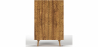 Buy Wooden Sideboard - Vintage Design Cabinet - Buble Natural wood 60382 - in the EU