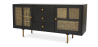 Buy Wooden Sideboard - Vintage Design - Dena Black 60360 - in the EU