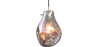 Buy Glass Ceiling Lamp - Design Pendant Lamp - Vera Silver 60395 - in the EU