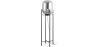 Buy Design Floor Lamp - Living Room Lamp - Grau Smoke 60400 - in the EU