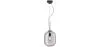 Buy Glass pendant light in modern design, metal and glass - Grau - small Smoke 60401