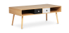 Buy Scandinavian style coffee table in wood - Miua Natural wood 60407 - in the EU