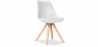 Buy Dining Chair - Scandinavian Style - Denisse White 58292 - in the EU