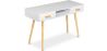 Buy Wooden Desk with Drawers - Scandinavian Design - Zuris White 60411 - in the EU