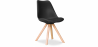 Buy Dining Chair - Scandinavian Style - Denisse Black 58292 - prices