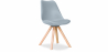 Buy Dining Chair Denisse Scandi style Premium Design with cushion  Light grey 58292 home delivery