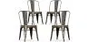 Pack of 4 Dining Chairs - Industrial Design - New Edition - Stylix image 9