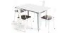 Pack Dining Table and 4 Dining Chairs Industrial Design - New Edition - Bistrot Stylix image 9