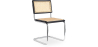 Buy Dining Chair - Vintage Design - Wood & Rattan - Bruna Black 60450 - prices