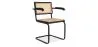 Dining Chair with Armrests - Vintage - Wood and Rattan - Bastral image 9