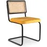 Dining Chair - Upholstered in Velvet - Wood & Rattan - Puila image 9