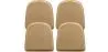 Pack x4 Magnetic Cushion for Chair - Polyurethane - Stylix image 9