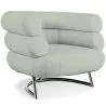 Designer armchair - Faux leather upholstery - Bivendun image 9