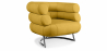 Buy Designer armchair - Faux leather upholstery - Bivendun Pastel yellow 16500 in the Europe