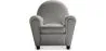  Armchair with Armrests - Upholstered in Faux Leather - Club image 9
