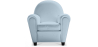 Buy Club Armchair Faux Leather Pastel blue 54286 Home delivery