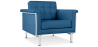 Buy Armchair Objective - Faux Leather Dark blue 13180 - prices