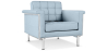 Buy Armchair Objective - Faux Leather Pastel blue 13180 at Privatefloor