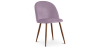 Buy Dining Chair - Upholstered in Velvet - Scandinavian Design - Evelyne Pink 59991 - in the EU