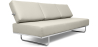 Buy Sofa Bed Kart5  (Convertible) - Faux Leather Ivory 14621 with a guarantee