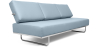 Buy Sofa Bed Kart5  (Convertible) - Faux Leather Pastel blue 14621 - prices