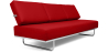 Buy Sofa Bed Kart5  (Convertible) - Faux Leather Red 14621 - in the EU