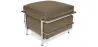  Square Footrest - Upholstered in Faux Leather - Kart image 9