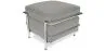  Square Footrest - Upholstered in Faux Leather - Kart image 9