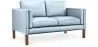 Polyurethane Leather Upholstered Sofa - 2 Seater - Mordecai image 9