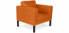 Buy Bina Design Living room Armchair  - Faux Leather Orange 15440 at Privatefloor