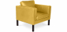 Buy Bina Design Living room Armchair  - Faux Leather Pastel yellow 15440 - prices